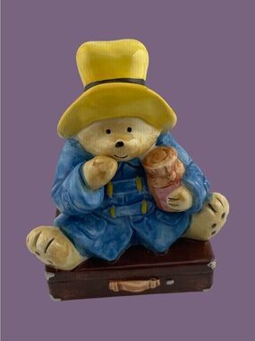Ceramic Paddington Bear Figurine -  Eden 1987 Toscany Collection Japan